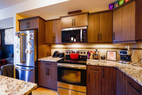 319 10523 123 Street, Edmonton, AB - Indoor Photo Showing Kitchen