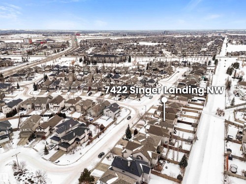 7422 Singer Landing Landing, Edmonton, AB - Outdoor With View