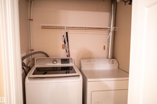 207 6925 199 Street, Edmonton, AB - Indoor Photo Showing Laundry Room