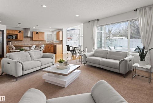 170 Galland Crescent, Edmonton, AB - Indoor Photo Showing Living Room