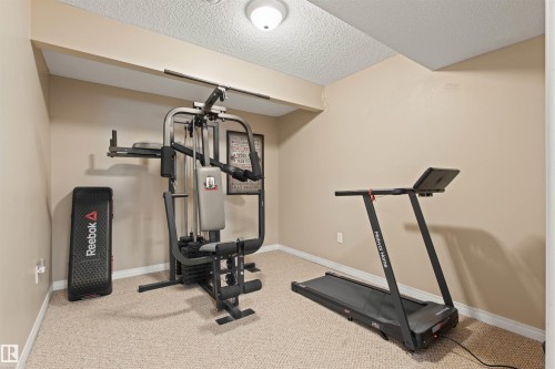 170 Galland Crescent, Edmonton, AB - Indoor Photo Showing Gym Room