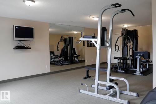111 392 Silver Berry Road, Edmonton, AB - Indoor Photo Showing Gym Room