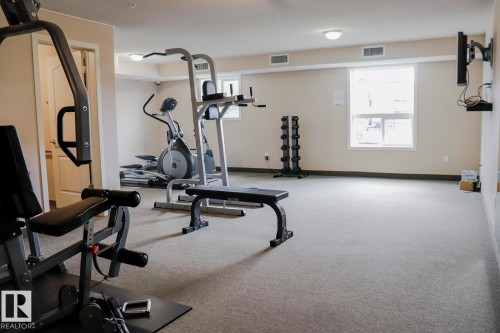 111 392 Silver Berry Road, Edmonton, AB - Indoor Photo Showing Gym Room