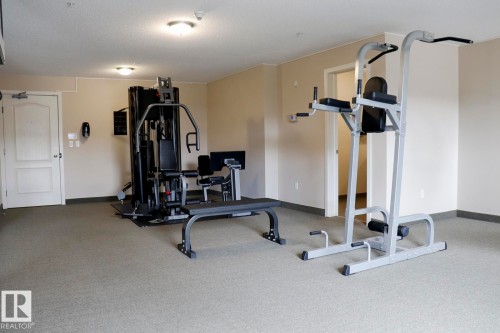 111 392 Silver Berry Road, Edmonton, AB - Indoor Photo Showing Gym Room