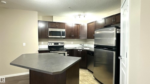 111 392 Silver Berry Road, Edmonton, AB - Indoor Photo Showing Kitchen With Double Sink