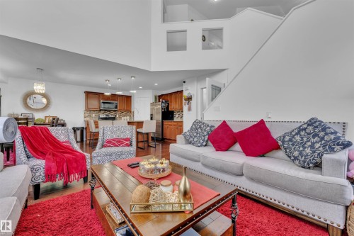 2225 32B Street, Edmonton, AB - Indoor Photo Showing Living Room
