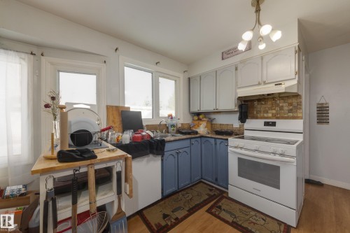 1330 72 Street, Edmonton, AB - Indoor Photo Showing Kitchen With Double Sink