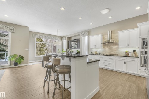 1130 Twin Brooks Point(E), Edmonton, AB - Indoor Photo Showing Kitchen With Upgraded Kitchen