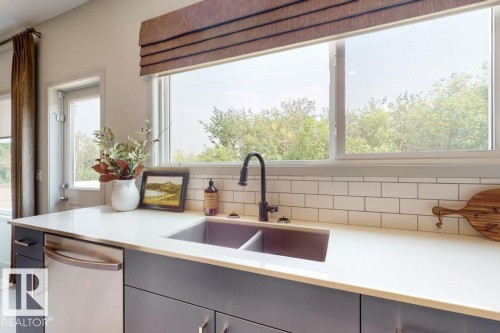 8612 183 Avenue, Edmonton, AB - Indoor Photo Showing Kitchen With Double Sink