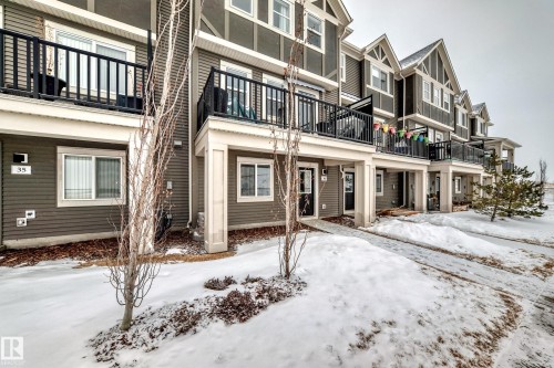 36 2072 Wonnacott Way, Edmonton, AB - Outdoor With Balcony With Facade