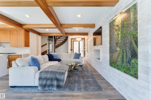 9213 97 Street, Edmonton, AB - Indoor With Fireplace