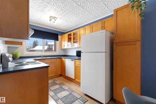 112 16725 106 Street, Edmonton, AB - Indoor Photo Showing Kitchen With Double Sink