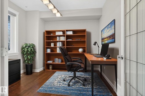 View of office area - 613 Stewart Crescent, Edmonton, AB - Indoor Photo Showing Office