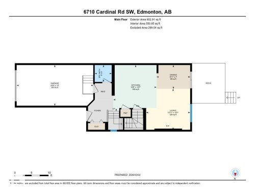View of floor plan / room layout - 6710 Cardinal Road, Edmonton, AB - Other