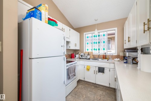 3620 42A Avenue, Edmonton, AB - Indoor Photo Showing Kitchen With Double Sink