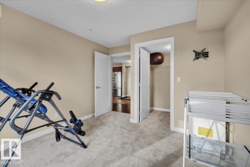 5029 Edgemont Boulevard, Edmonton, AB - Indoor Photo Showing Gym Room