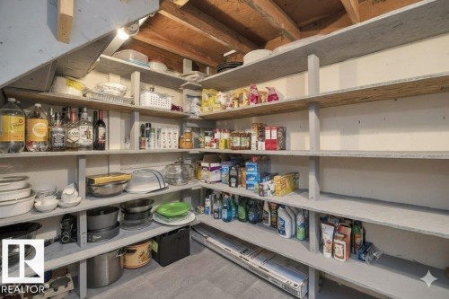 View of storage area - 4406 39 Ave, Leduc, AB - Indoor Photo Showing Other Room