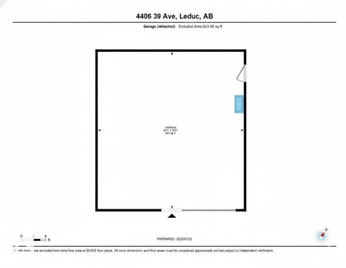 View of property floor plan - 4406 39 Ave, Leduc, AB - Other