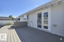 View of wooden deck - 4406 39 Ave, Leduc, AB  - Outdoor With Deck Patio Veranda With Exterior 