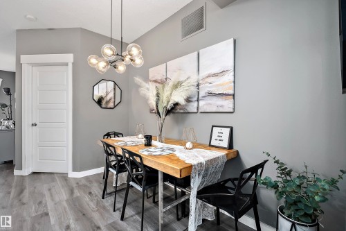 406 10518 113 Street, Edmonton, AB - Indoor Photo Showing Dining Room