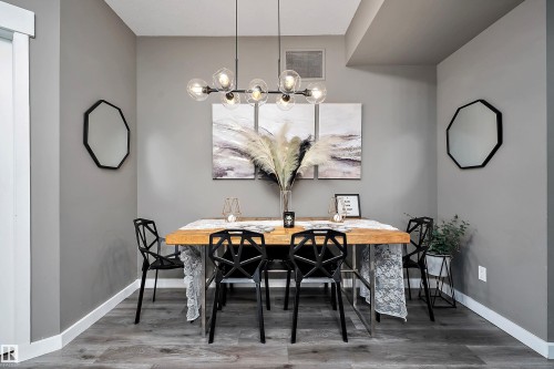 406 10518 113 Street, Edmonton, AB - Indoor Photo Showing Dining Room