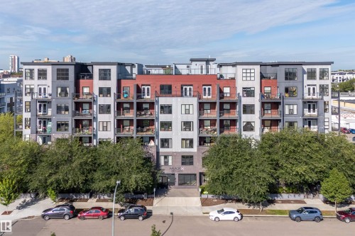 406 10518 113 Street, Edmonton, AB - Outdoor With Balcony With Facade