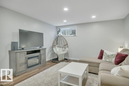 2663 Anderson Crescent, Edmonton, AB - Indoor With Fireplace