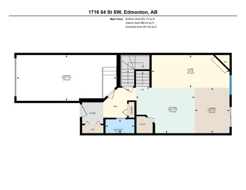 View of room layout - 1716 64 Street, Edmonton, AB - Other