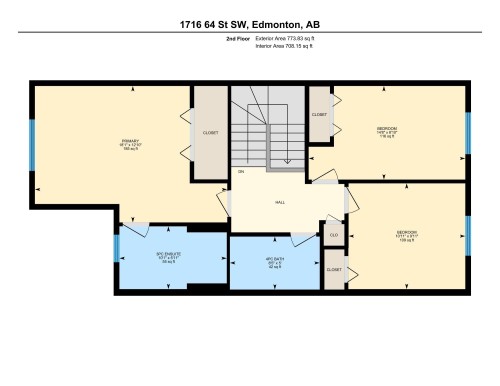 View of floor plan / room layout - 1716 64 Street, Edmonton, AB - Other