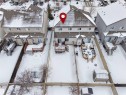 Snowy aerial view with a residential view - 1716 64 Street, Edmonton, AB  - Outdoor 