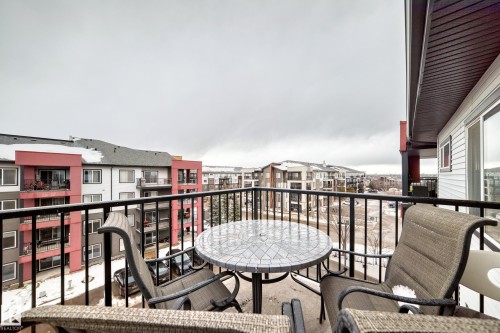 View of balcony - 403 340 Windermere Road, Edmonton, AB - Outdoor With Exterior