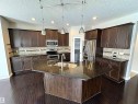 1473 Wates Link, Edmonton, AB  - Indoor Photo Showing Kitchen With Double Sink With Upgraded Kitchen 