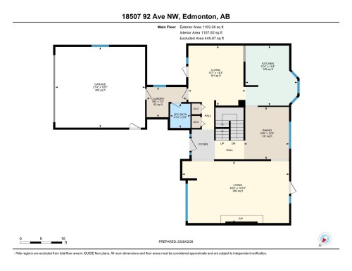 View of property floor plan - 18507 92 Avenue, Edmonton, AB - Other