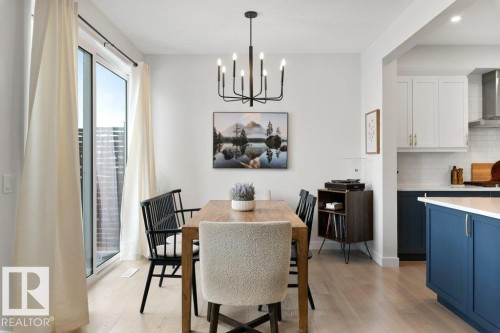Virtually Staged - 20876 131 Avenue, Edmonton, AB - Indoor Photo Showing Dining Room
