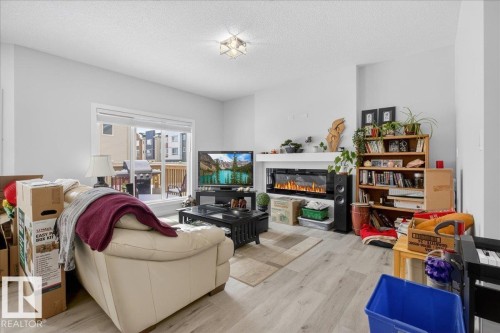 86 Edgefield Way, St. Albert, AB - Indoor Photo Showing Other Room With Fireplace