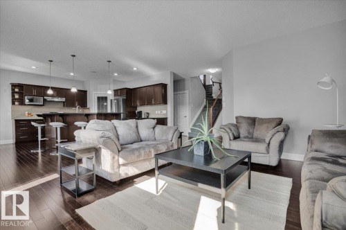 17028 78 Street, Edmonton, AB - Indoor Photo Showing Living Room