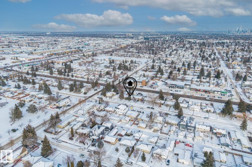 Aerial overview of property's location - 10971 157 Street, Edmonton, AB - Outdoor With View