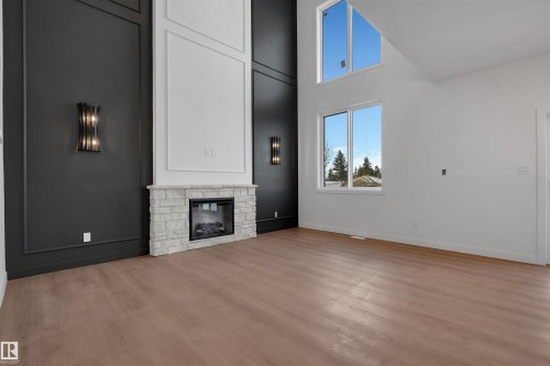 34 Grayson Green, Stony Plain, AB - Indoor With Fireplace