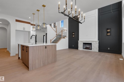 34 Grayson Green, Stony Plain, AB - Indoor With Fireplace