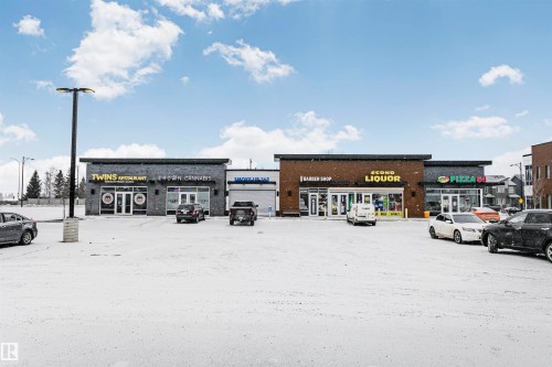 View of commercial location with uncovered parking - 7322 Chivers Crescent, Edmonton, AB - Outdoor