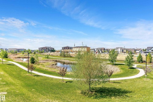 View of community with a residential view and a water view - 7322 Chivers Crescent, Edmonton, AB - Outdoor With View