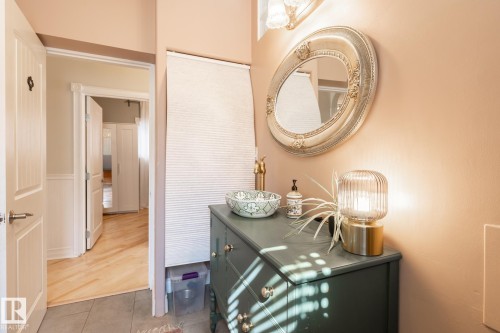 Bathroom featuring light tile patterned floors and vanity - 11415 85 Street, Edmonton, AB - Indoor Photo Showing Other Room