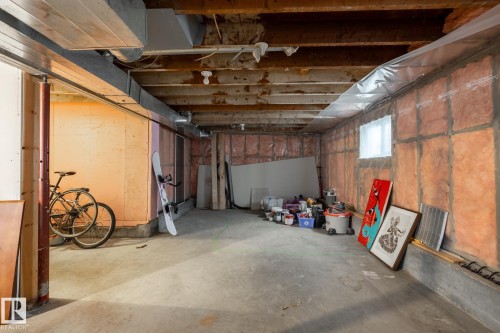 View of below grade area - 11415 85 Street, Edmonton, AB - Indoor Photo Showing Basement