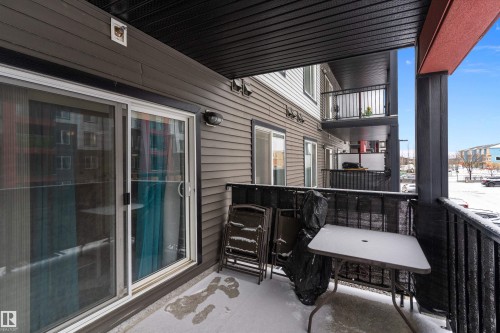 View of balcony - 231 344 Windermere Road, Edmonton, AB - Outdoor With Balcony With Exterior