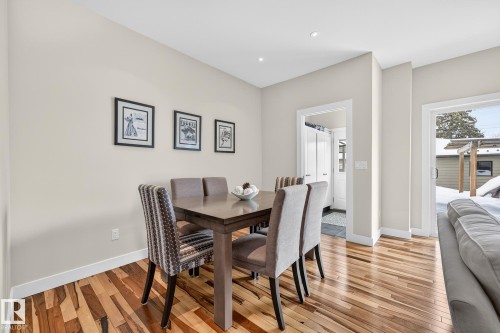 10283 89 Street, Edmonton, AB - Indoor Photo Showing Dining Room