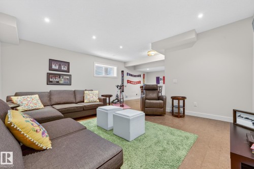 10283 89 Street, Edmonton, AB - Indoor Photo Showing Living Room