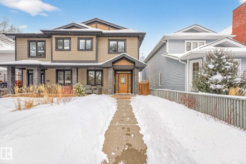 10283 89 Street, Edmonton, AB - Outdoor With Deck Patio Veranda With Facade