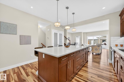 10283 89 Street, Edmonton, AB - Indoor Photo Showing Kitchen With Upgraded Kitchen