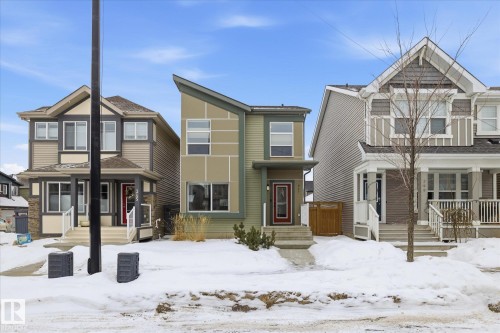 347 Desrochers Boulevard, Edmonton, AB - Outdoor With Facade