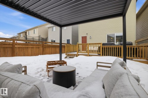 347 Desrochers Boulevard, Edmonton, AB - Outdoor With Deck Patio Veranda With Exterior